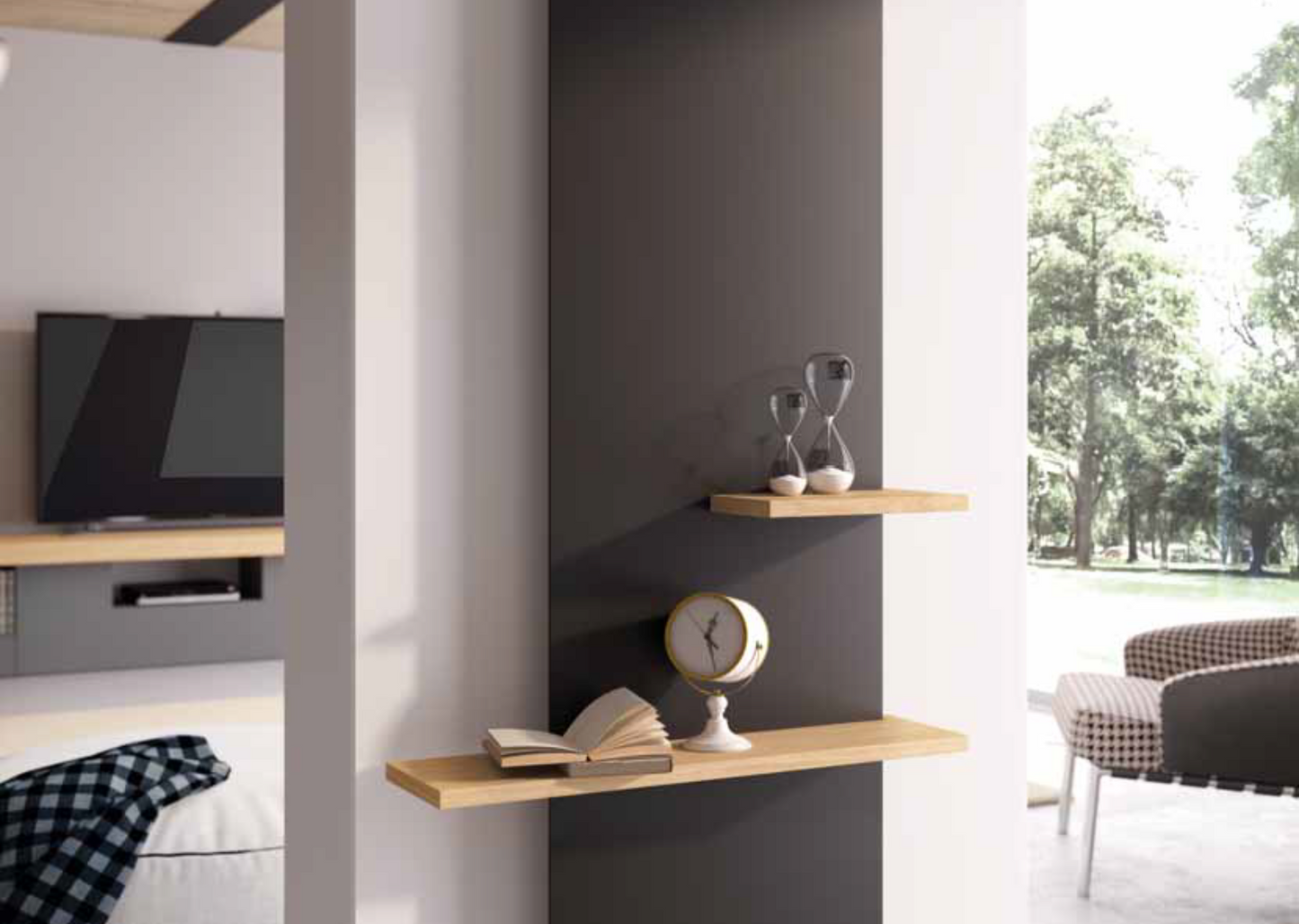 Lynea Wood Shelves for Frame Vertical